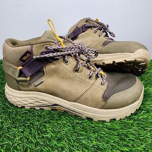 TEVA Grandview GTX Goretex Vibram Sole Hiking Trail Women's Boots 10 Burnt Olive